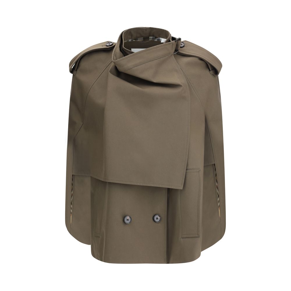 Burberry Bicolor Cotton Cloacks