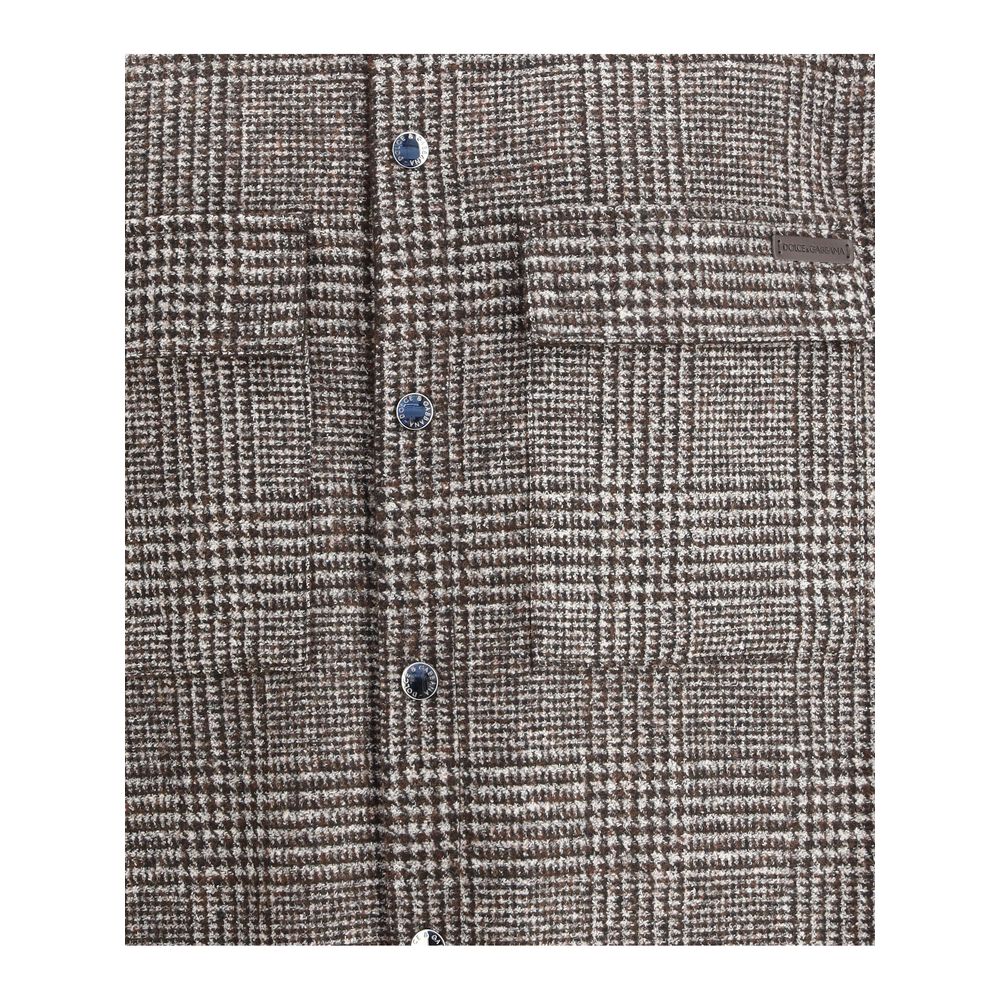 Dolce & Gabbana Multicolor Alpaca Vicugna Pacos Pattern Shirt