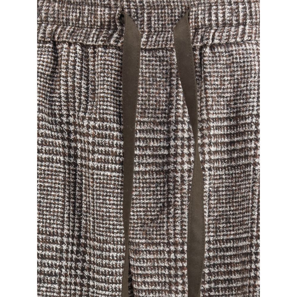 Dolce & Gabbana Multicolor Alpaca Vicugna Pacos Joggers (Workout Pants)