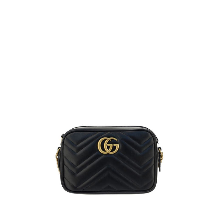 Gucci Black Calf Leather Bos Taurus Shoulder Bag