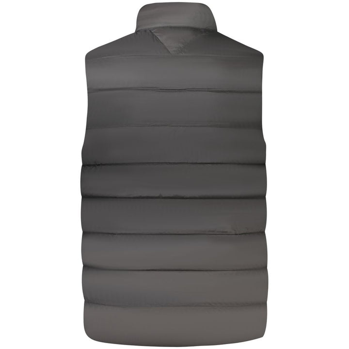 Tommy Hilfiger Black Nylon Men's Vest Jacket