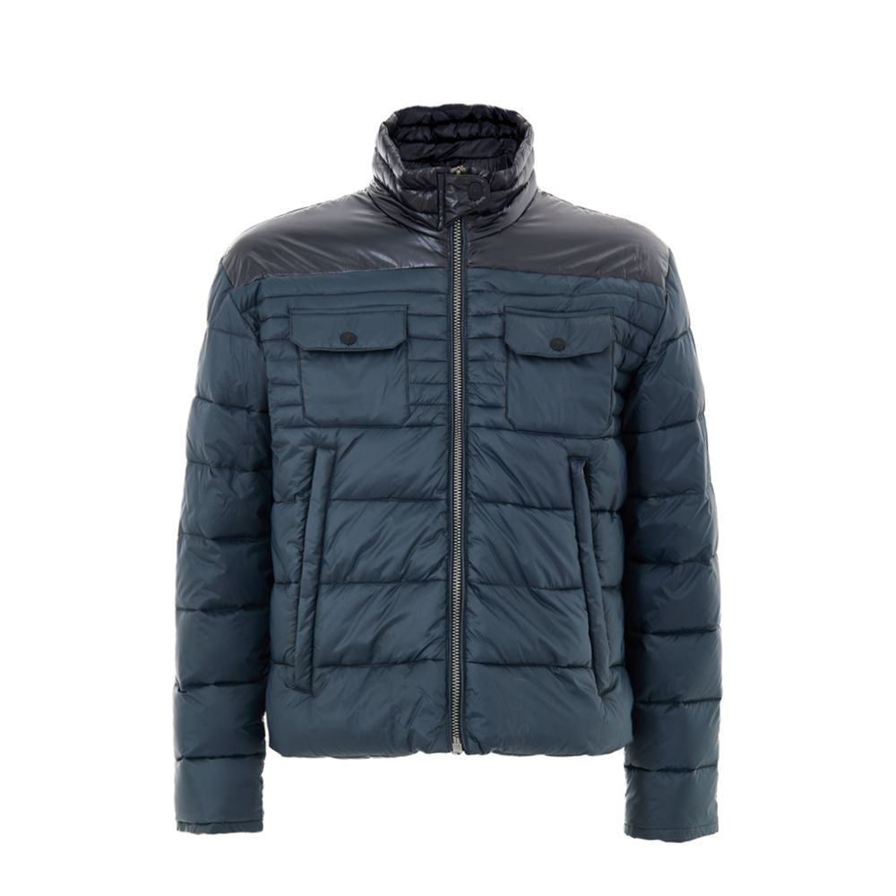 Moose Knuckles Gray Cotton Jackets And Coat