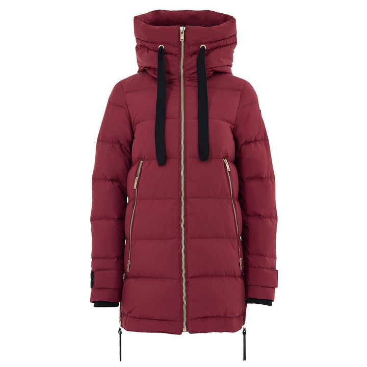 Moose Knuckles Bordeaux Nylon Coat