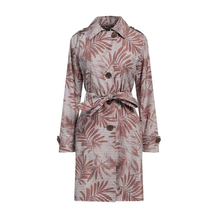 Herno Brown Polyester Coat