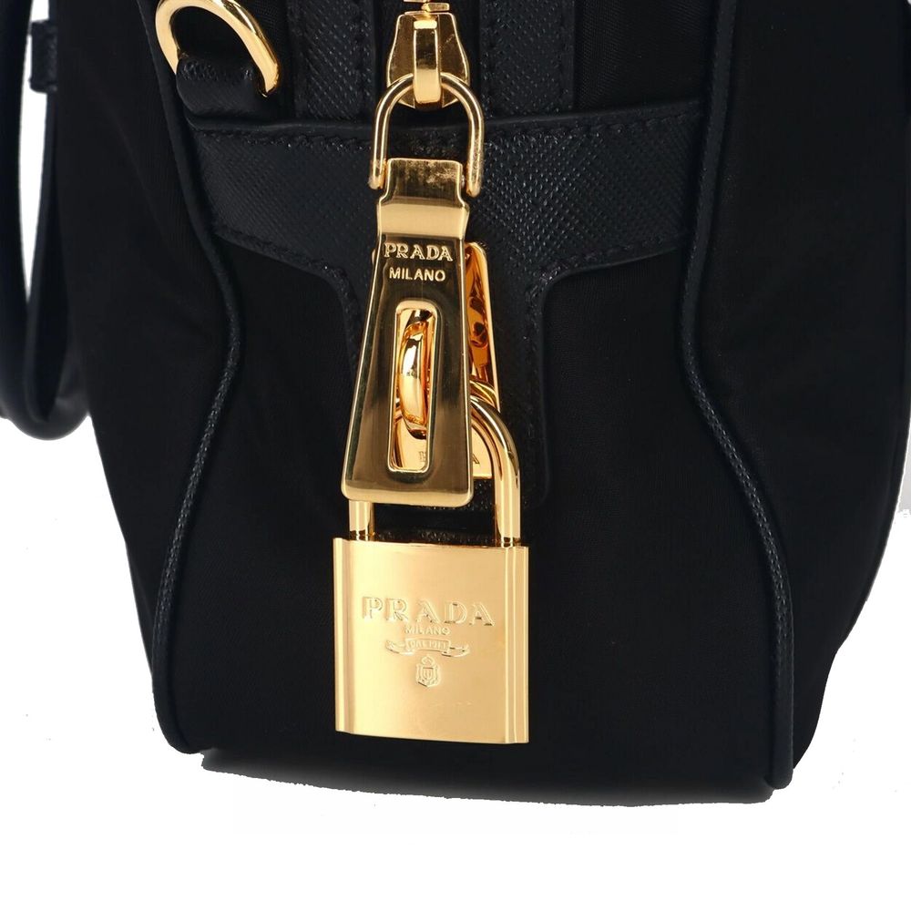 Prada Black Nylon Handbag