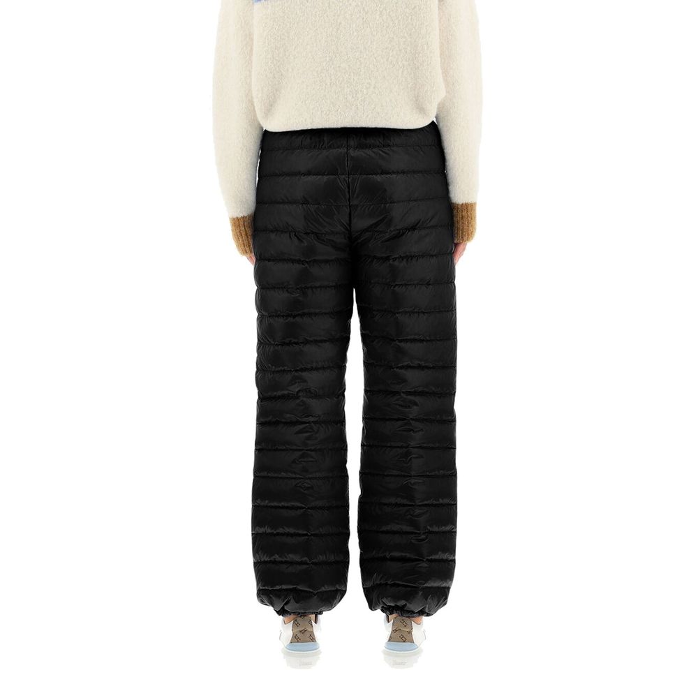 Herno Black Polyamide Casual Pants