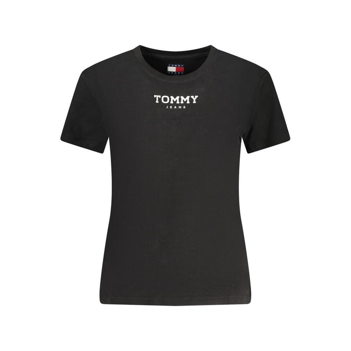 Tommy Hilfiger Black Cotton T-Shirt