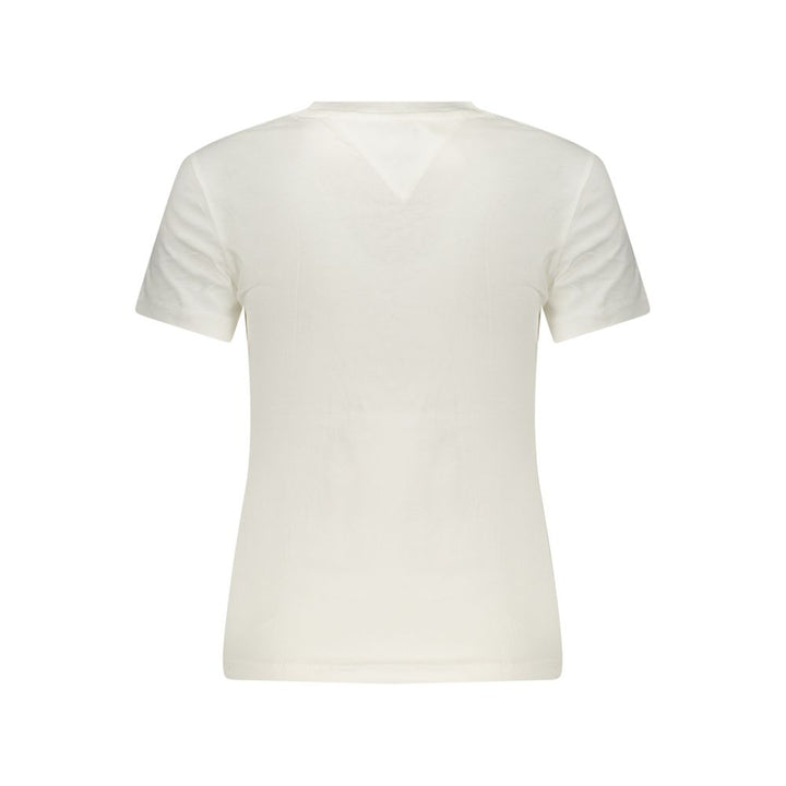 Tommy Hilfiger Bianco Cotton Women T-Shirt