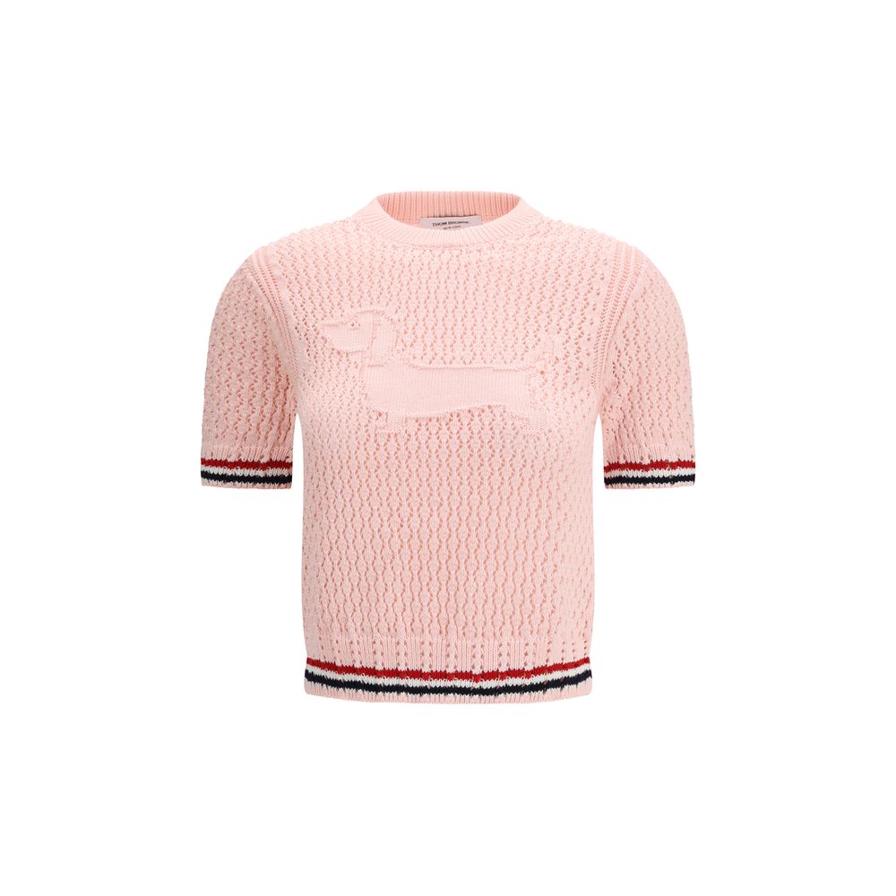 Thom Browne Multicolor Cotton T-Shirt