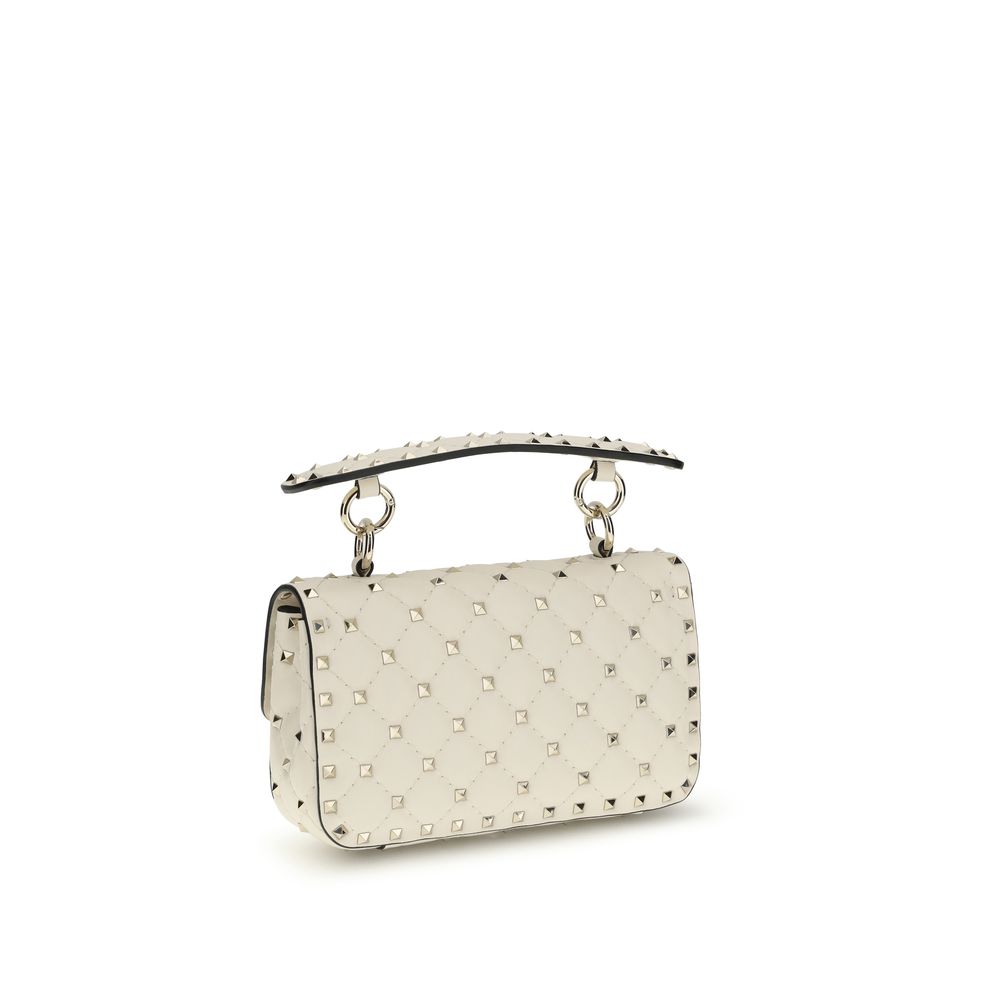 Valentino Garavani Beige Calf Leather Bos Taurus Handbag