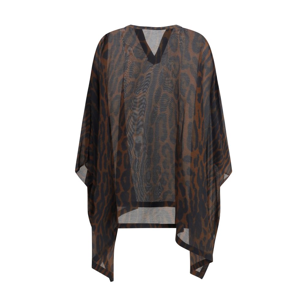 Tom Ford Brown Cotton Casual Dress