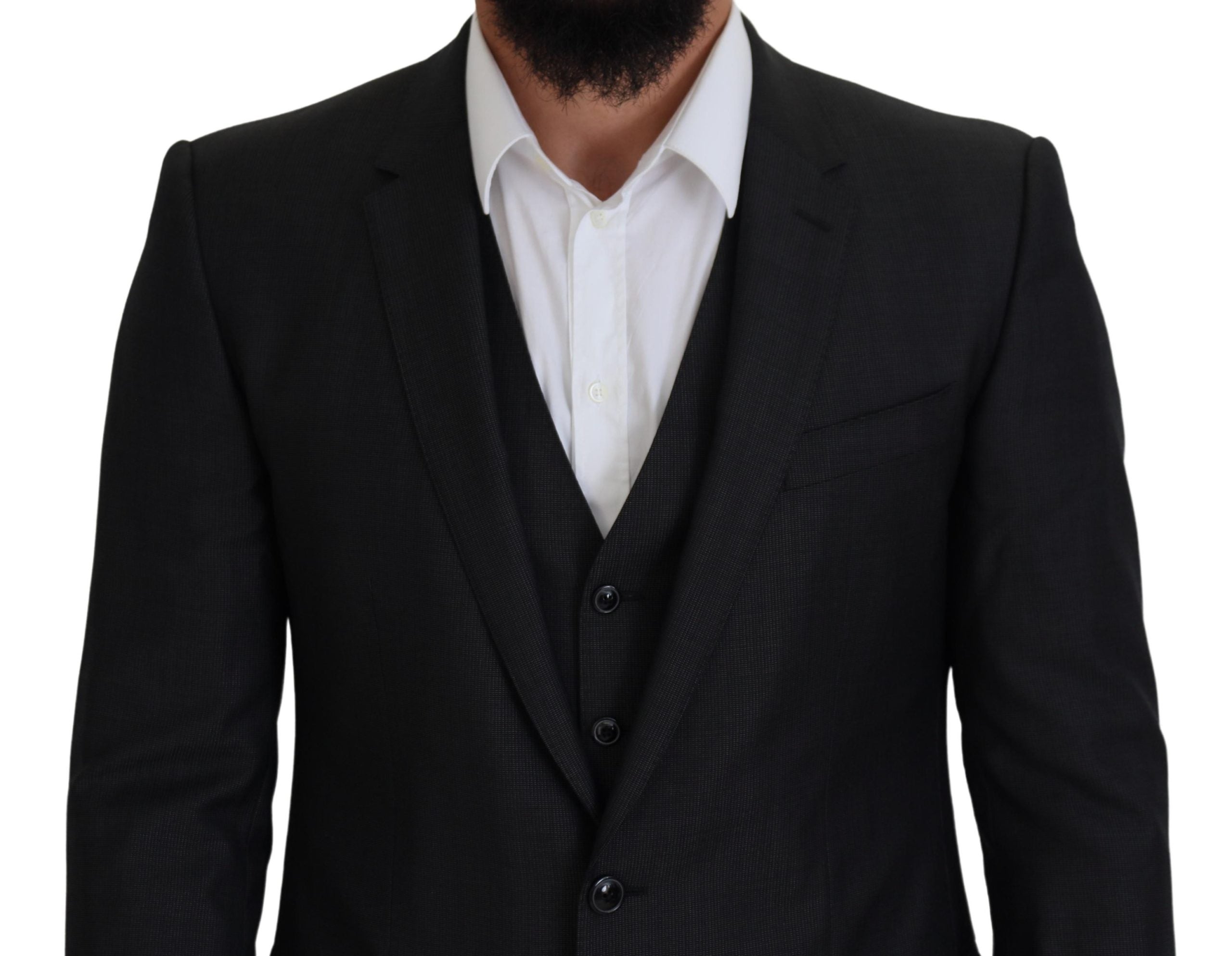 Dolce & Gabbana Gray Wool Clothing
