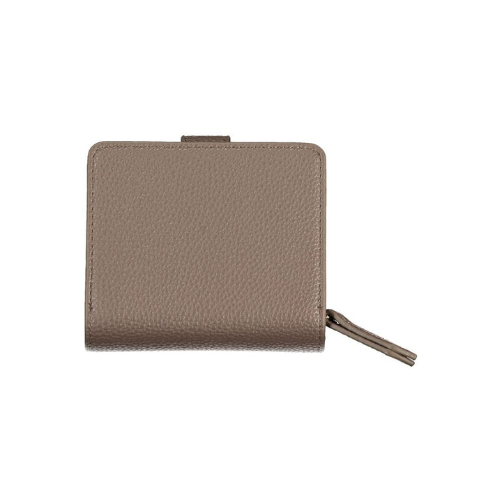 Mario Valentino Marrone Polyurethane Women Wallet