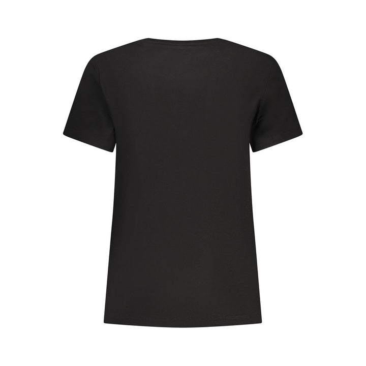 Guess Jeans Nero Cotton Women T-Shirt