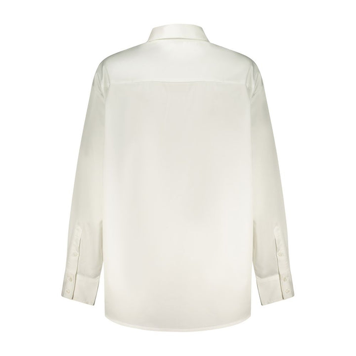 Guess Jeans Bianco Cotton Women Shirt