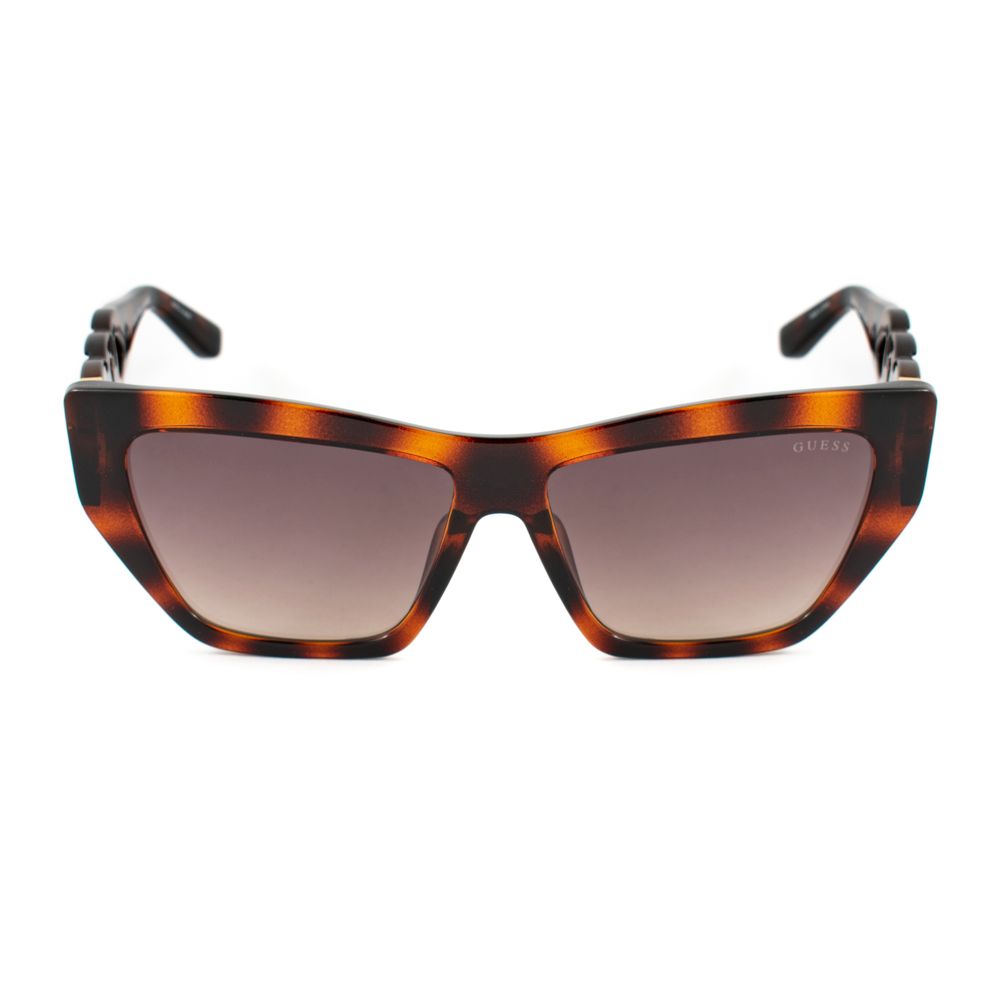 Guess Brown Resin Sunglasses