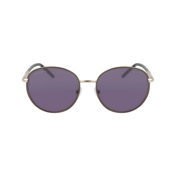Longchamp Gold Metal Sunglasses