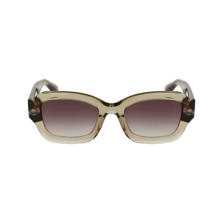 Longchamp Bicolor Acetate Sunglasses