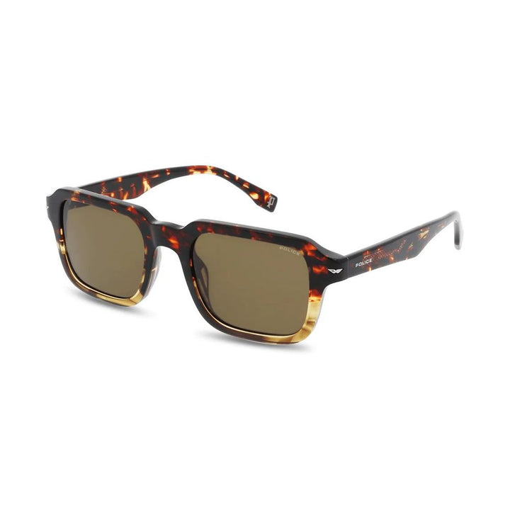 Police Brown Acetate Sunglasses