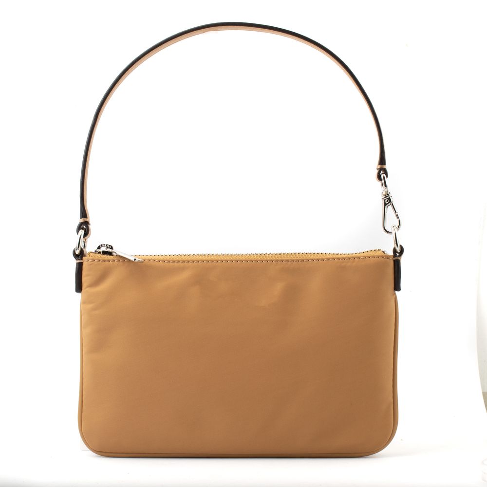 Michael Kors Brown Nylon Shoulder Bag