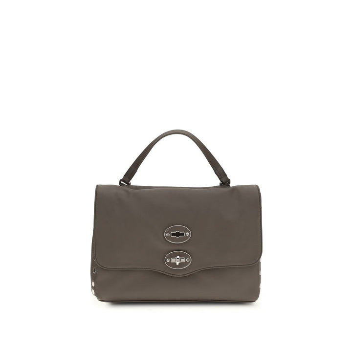 Zanellato Brown Calf Leather Bos Taurus Shoulder Bag
