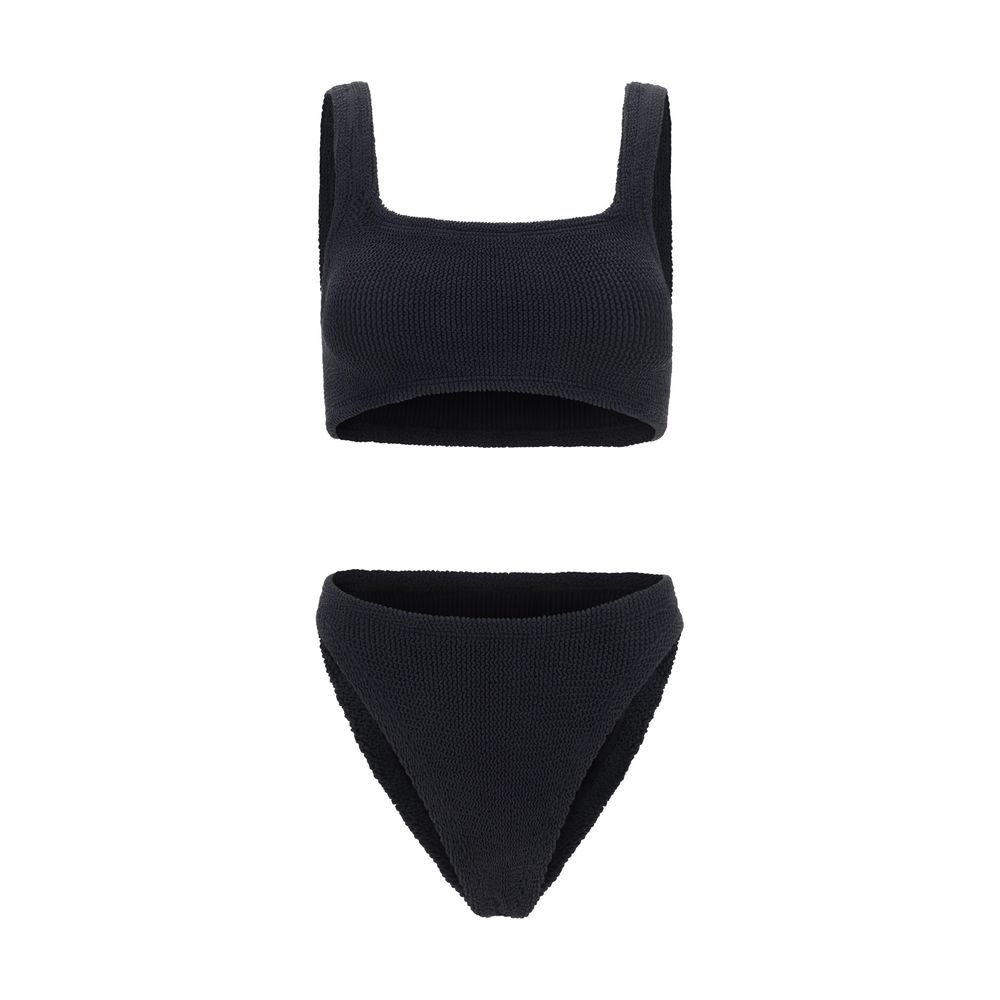 Hunza G Black Polyamide Swim Briefs