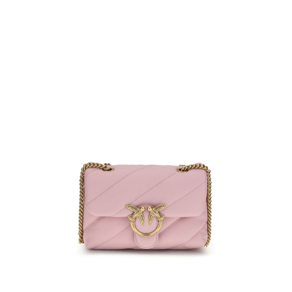 PINKO Multicolor Calf Leather Bos Taurus Shoulder Bag
