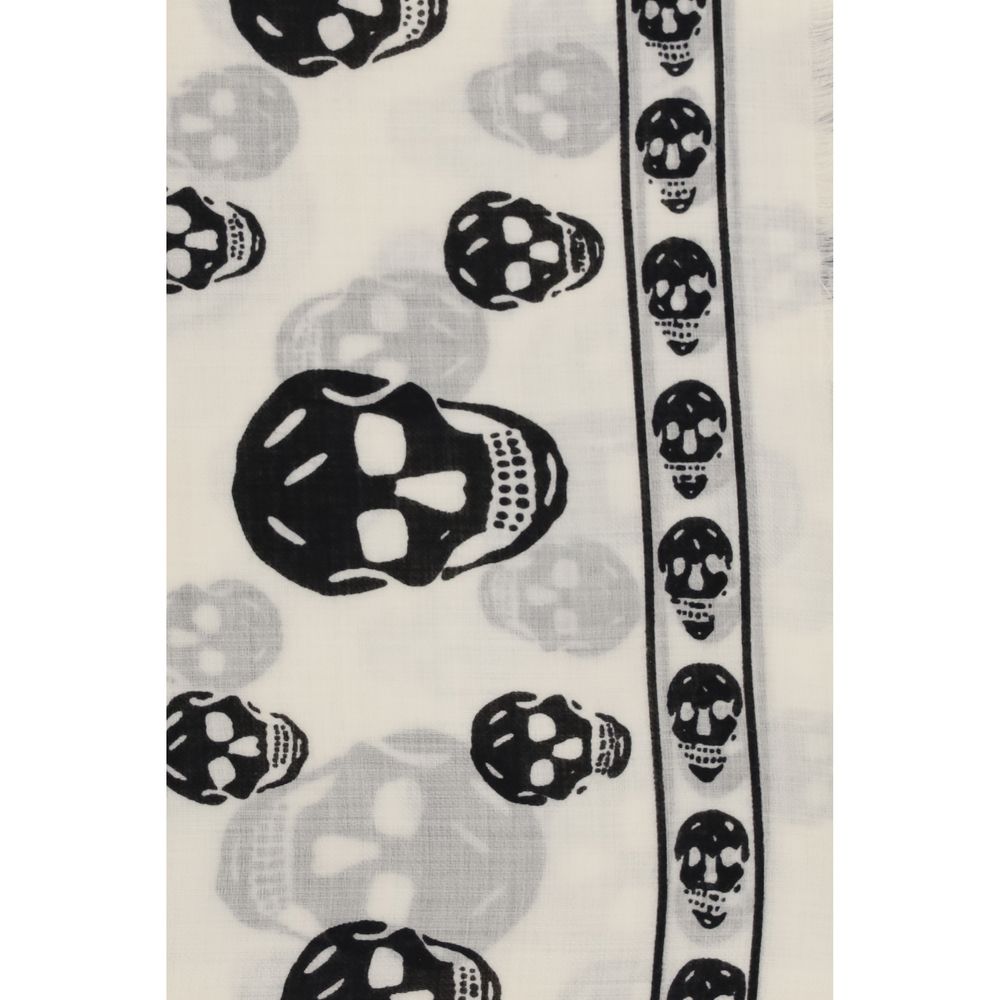 Alexander McQueen Beige Modal Scarf