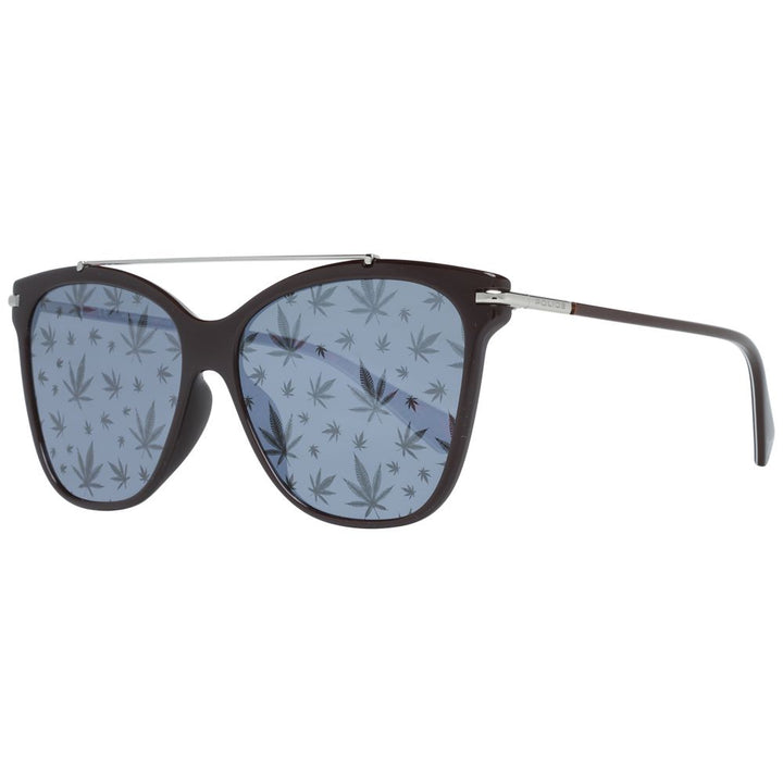 Police Brown Metal & Plastic Sunglasses