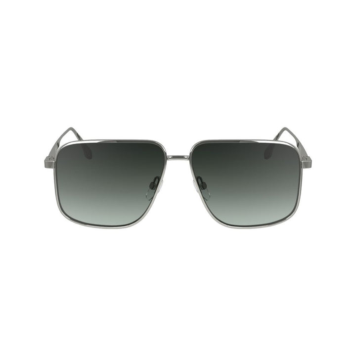 Victoria Beckham Gray Metal Sunglasses