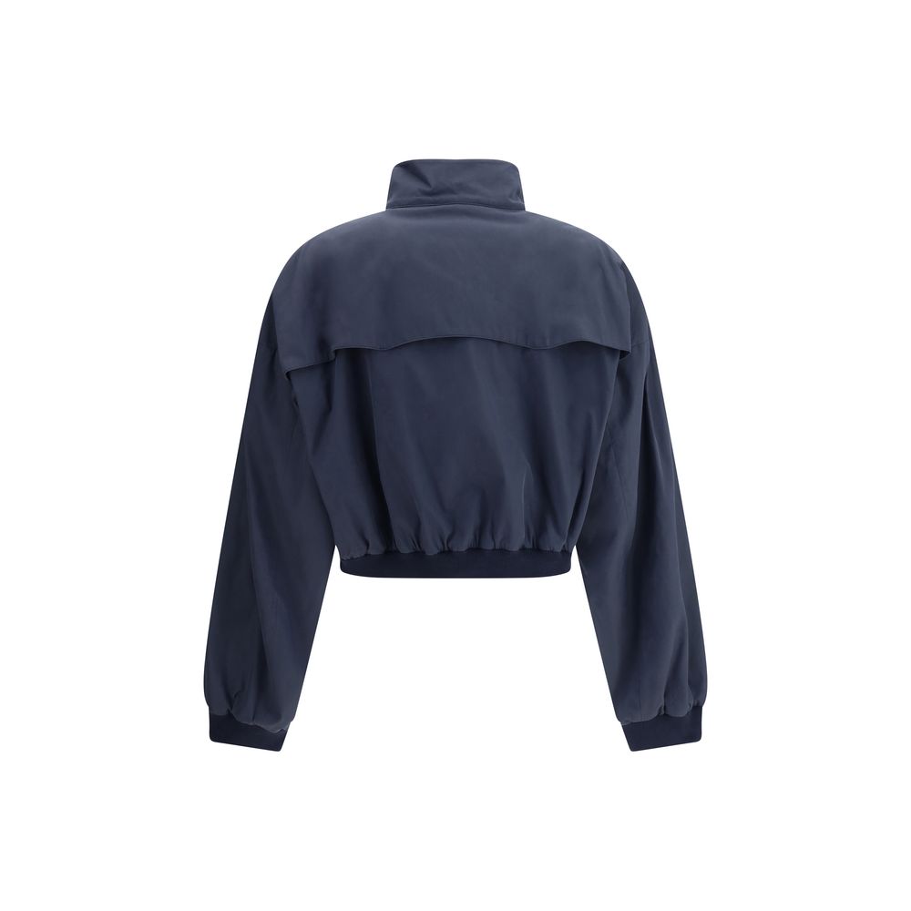 Miu Miu Blue Cotton Bomber
