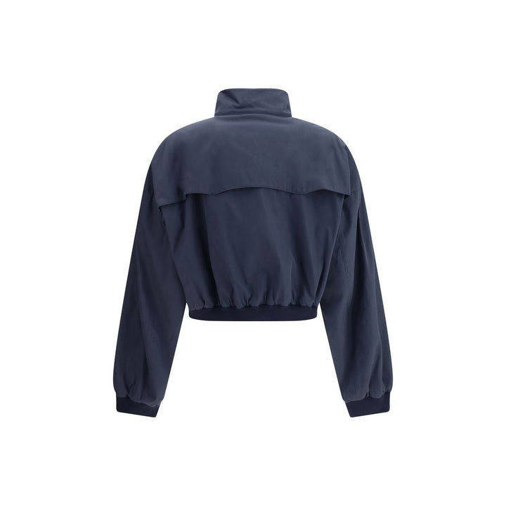 Miu Miu Blue Cotton Bomber