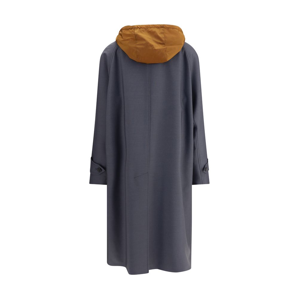 Miu Miu Gray Mohair Coat