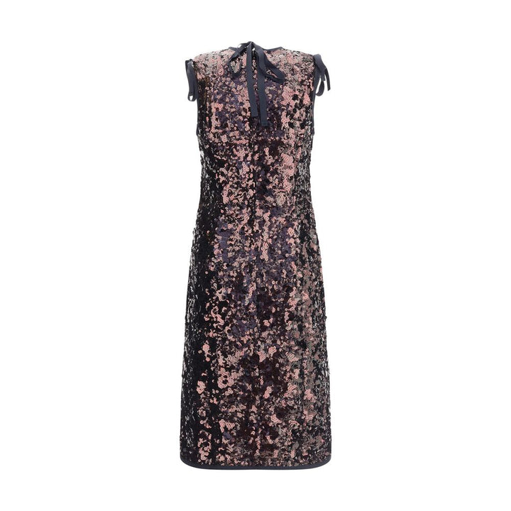 Prada Multicolor Polyester Cocktail Dress
