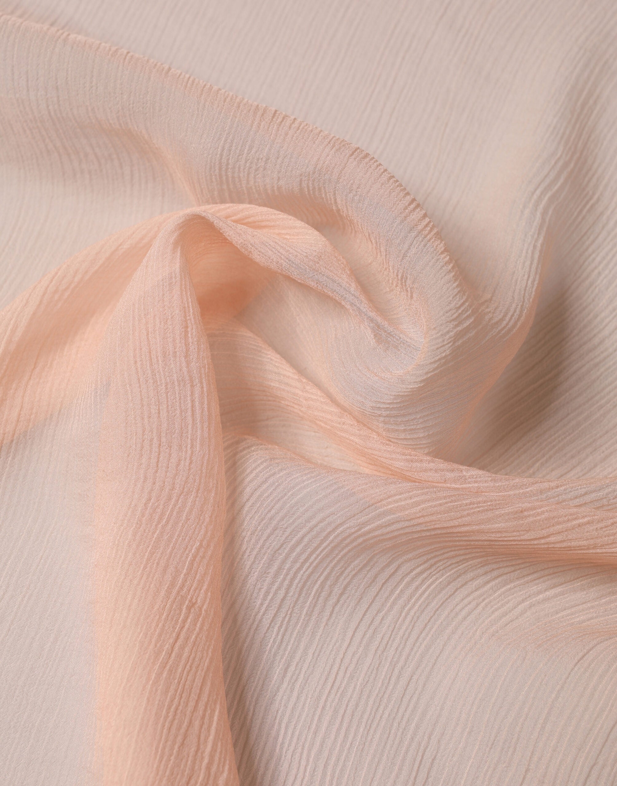 Dolce & Gabbana Peach Silk Square Foulard Neck Wrap 64.5cm x 62.5cm Scarf