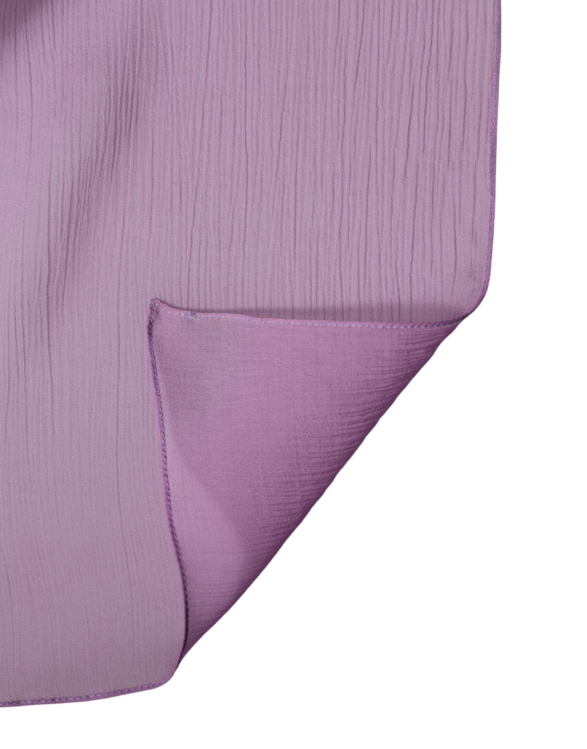 Dolce & Gabbana Light Purple Silk Neck Wrap Foulard 114cm x 114cm  Scarf