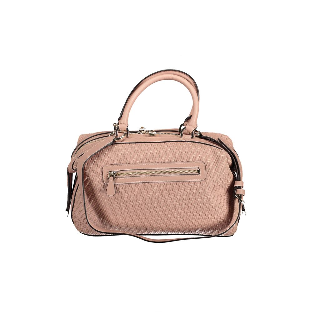 Guess Jeans Rosa Poliuretano Women Handbag