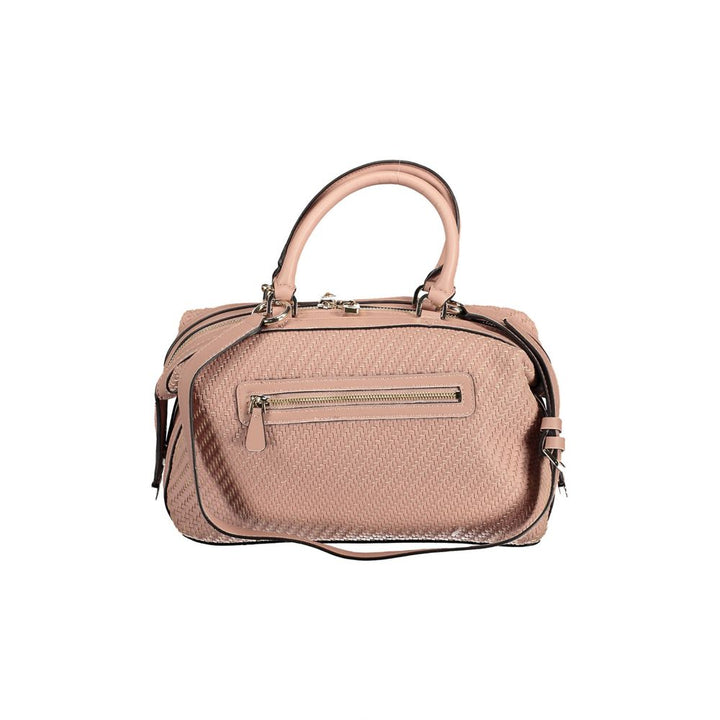 Guess Jeans Rosa Poliuretano Women Handbag