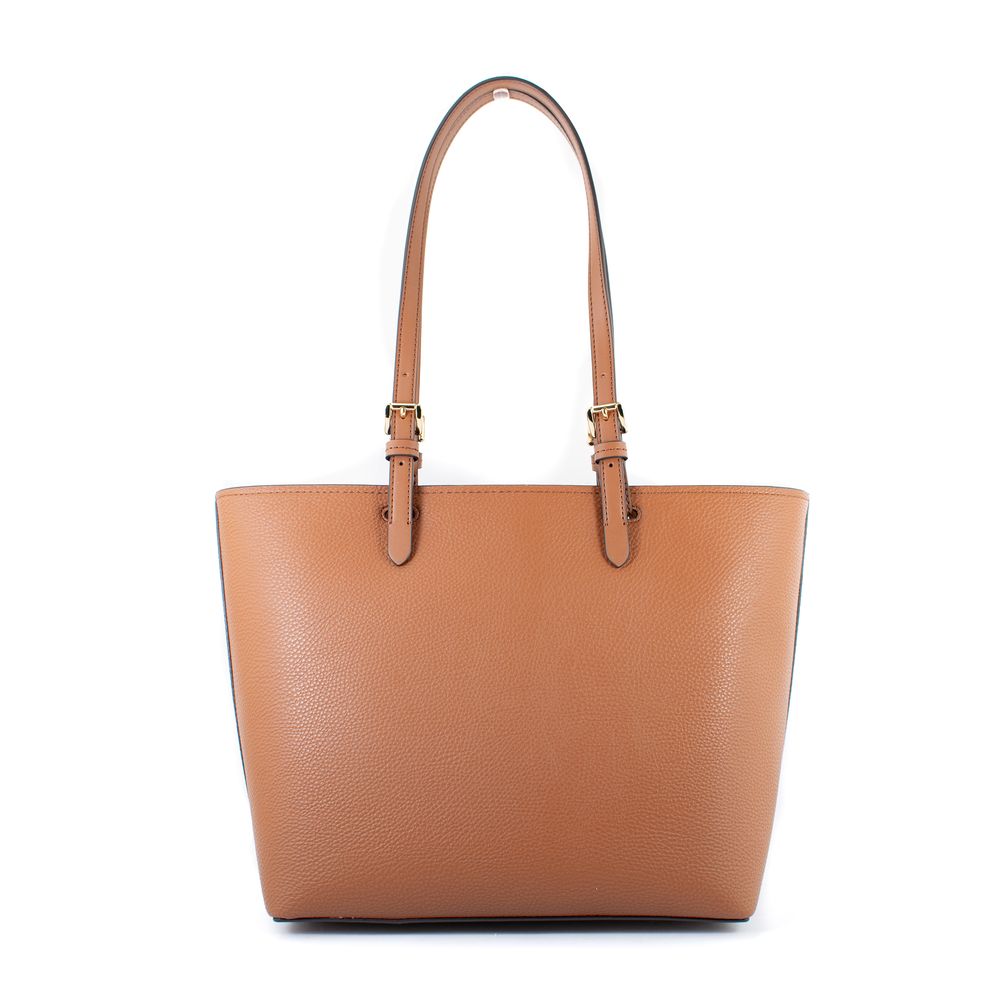 Michael Kors Brown Canvas Shoulder Bag