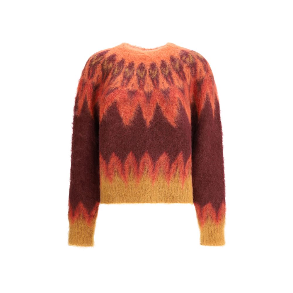 Marant Etoile Blue Wool Sweatshirt