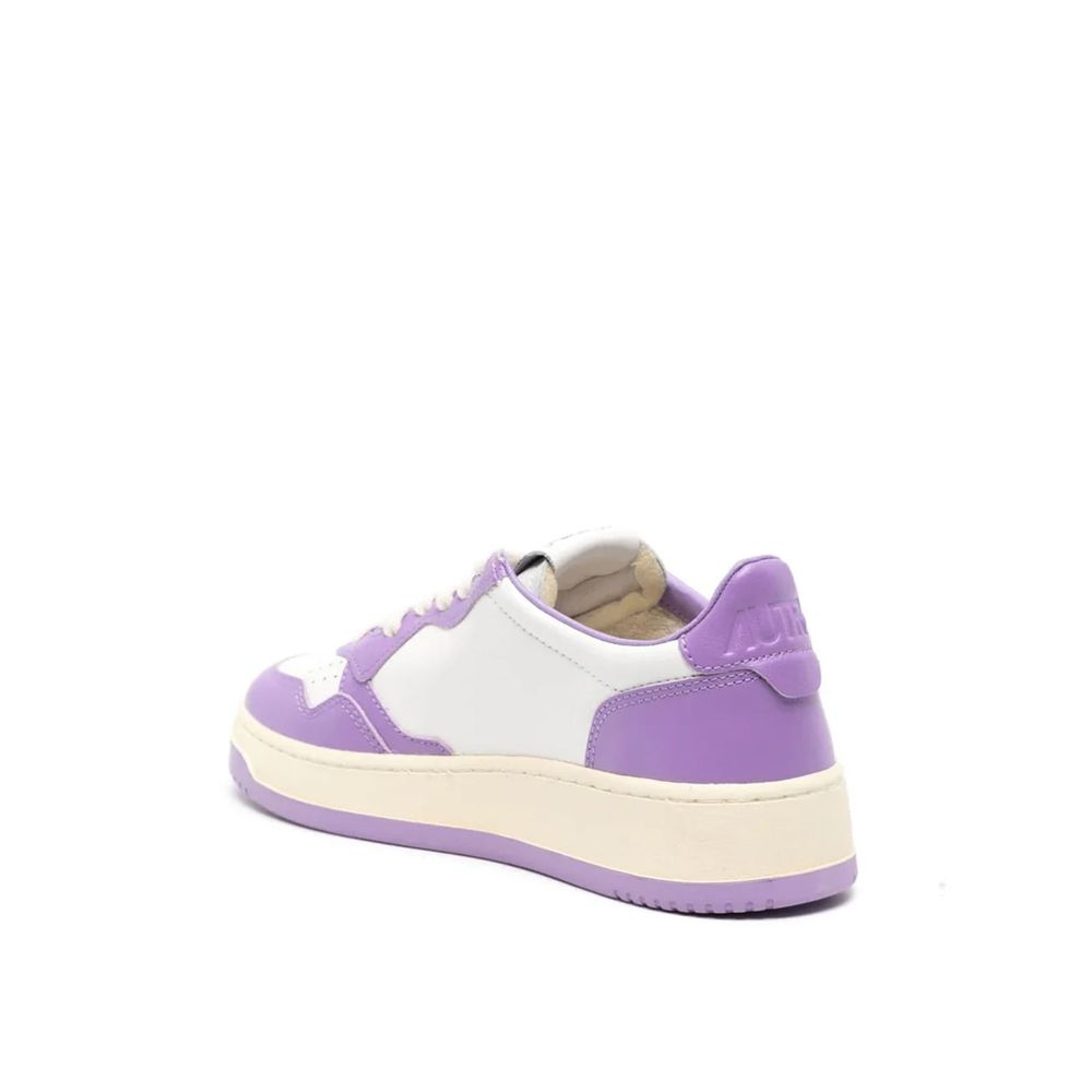Autry Multicolor Leather Low Top Sneakers