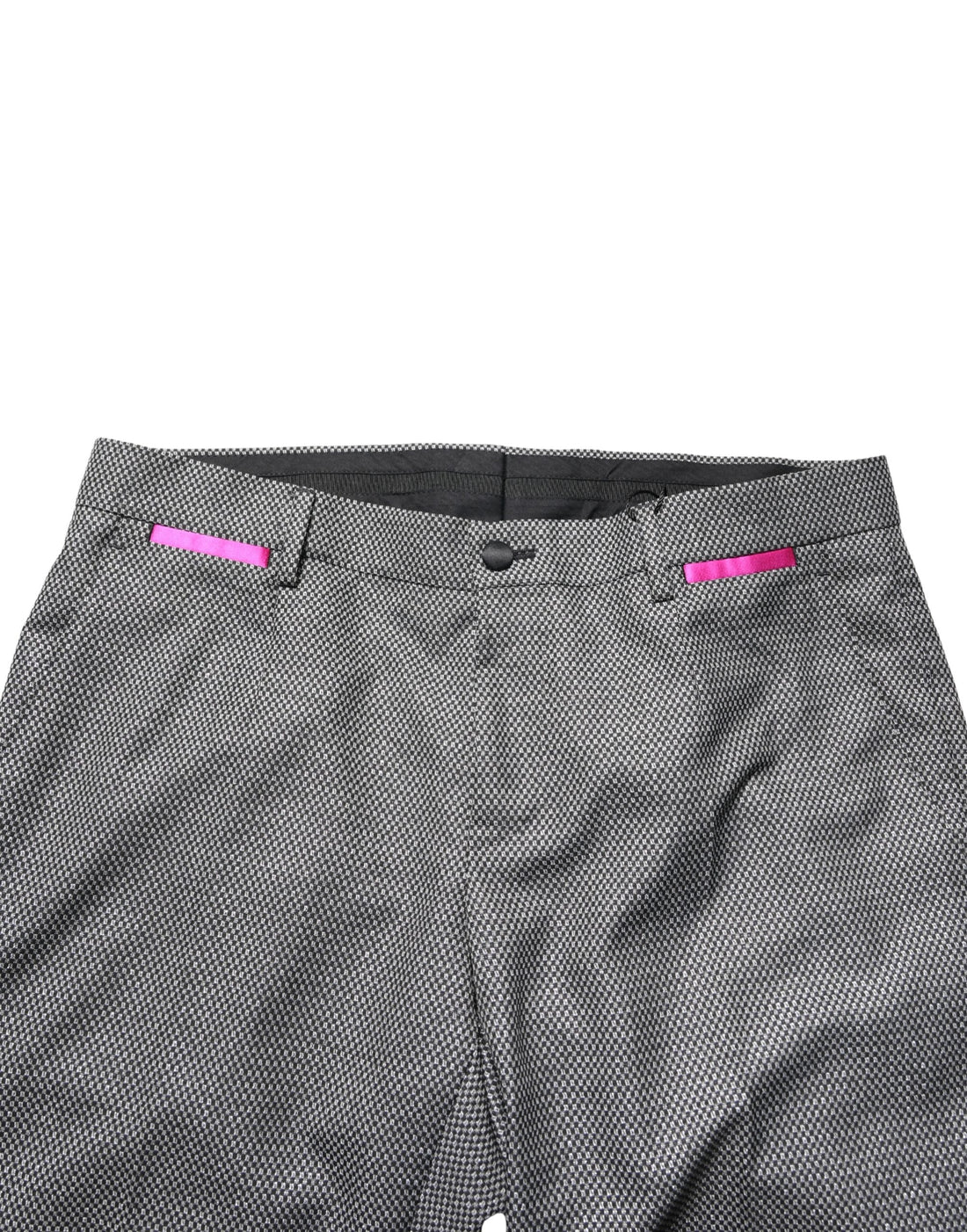 Dolce & Gabbana Gray Viscose Skinny Men Dress Trouser Pants