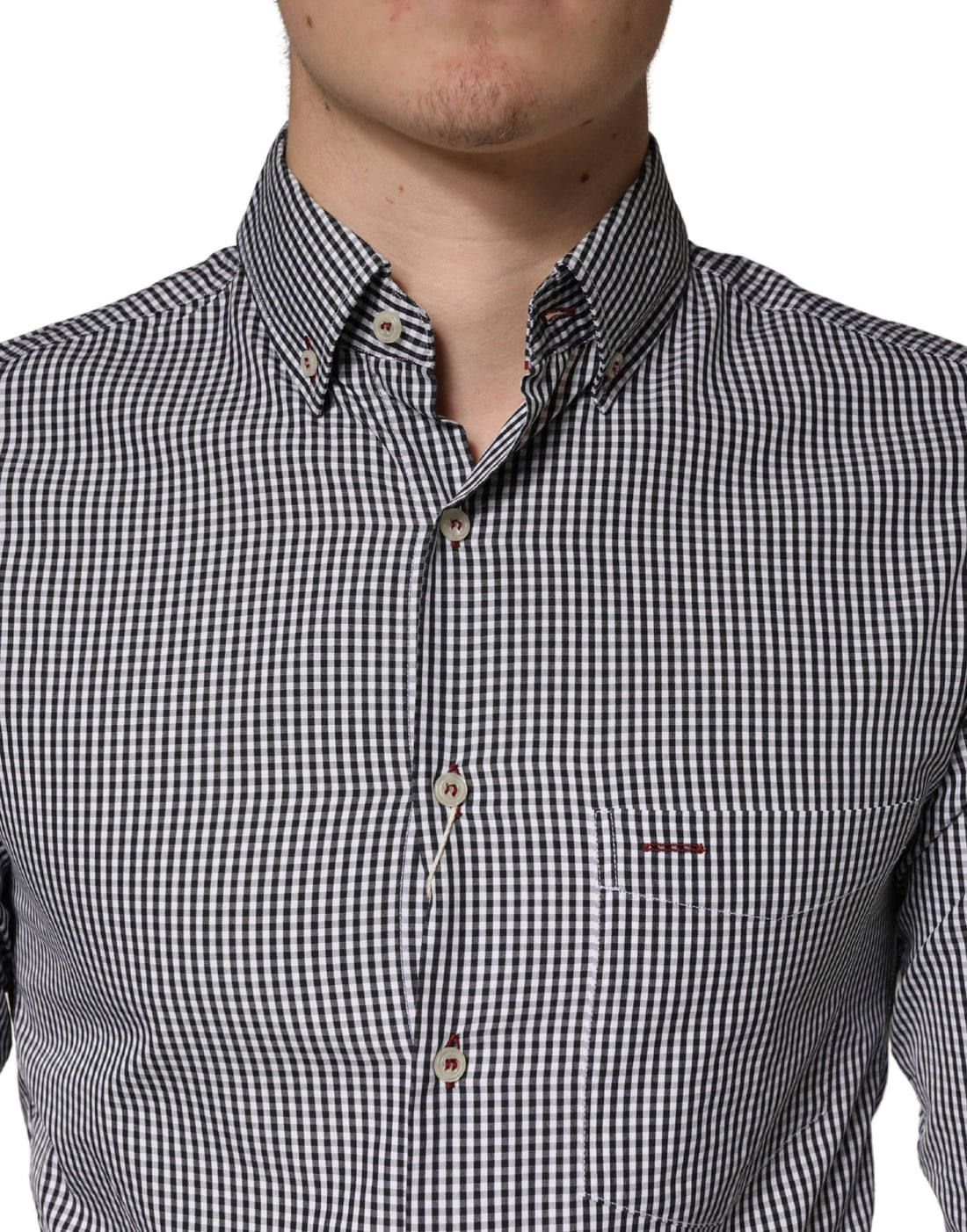 Paul & Shark Gray Cotton Long Sleeves Button Down Dress Shirt