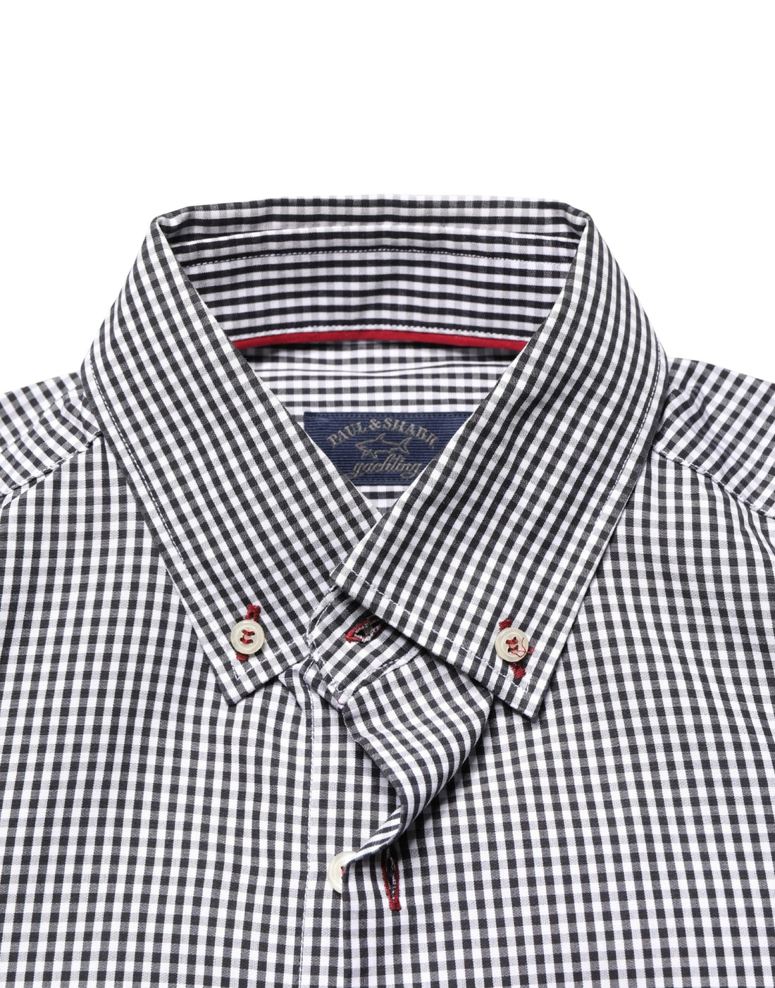 Paul & Shark Gray Cotton Long Sleeves Button Down Dress Shirt