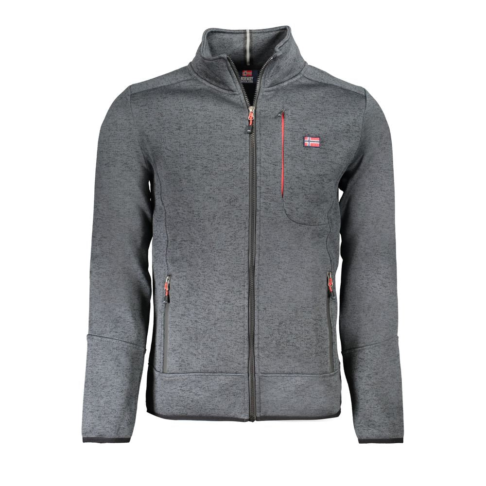 Norway 1963 Grigio Polyester Men Sweatshirt