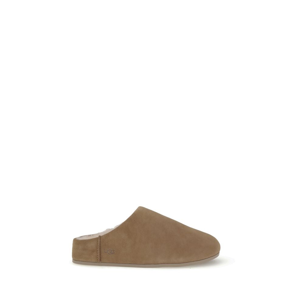 UGG Brown Leather Moccassin