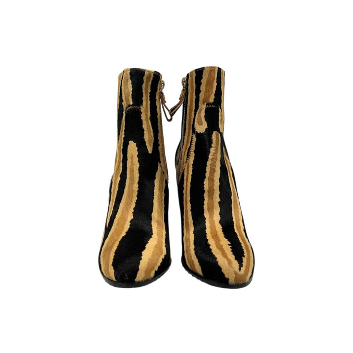 Borbonese Black Genuine Leather Women Boot