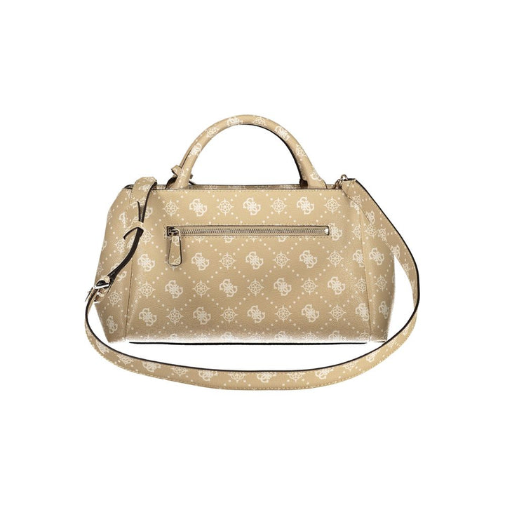 Guess Jeans Beige Polyurethane Women Handbag