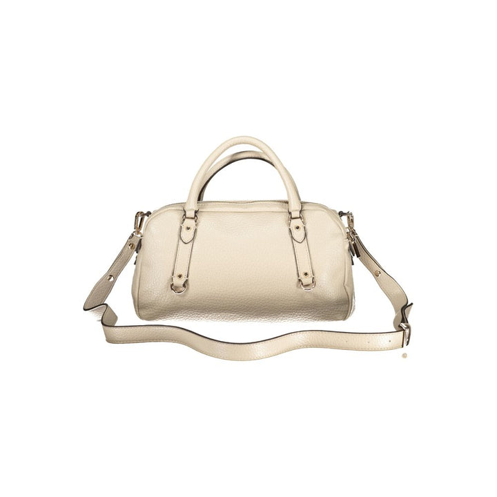 Guess Jeans Beige Polyurethane Women's Handbag
