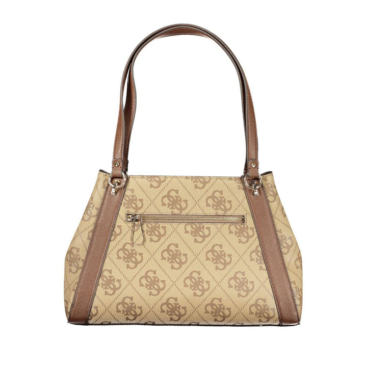 Guess Jeans Marrone Poliuretano Women Handbag